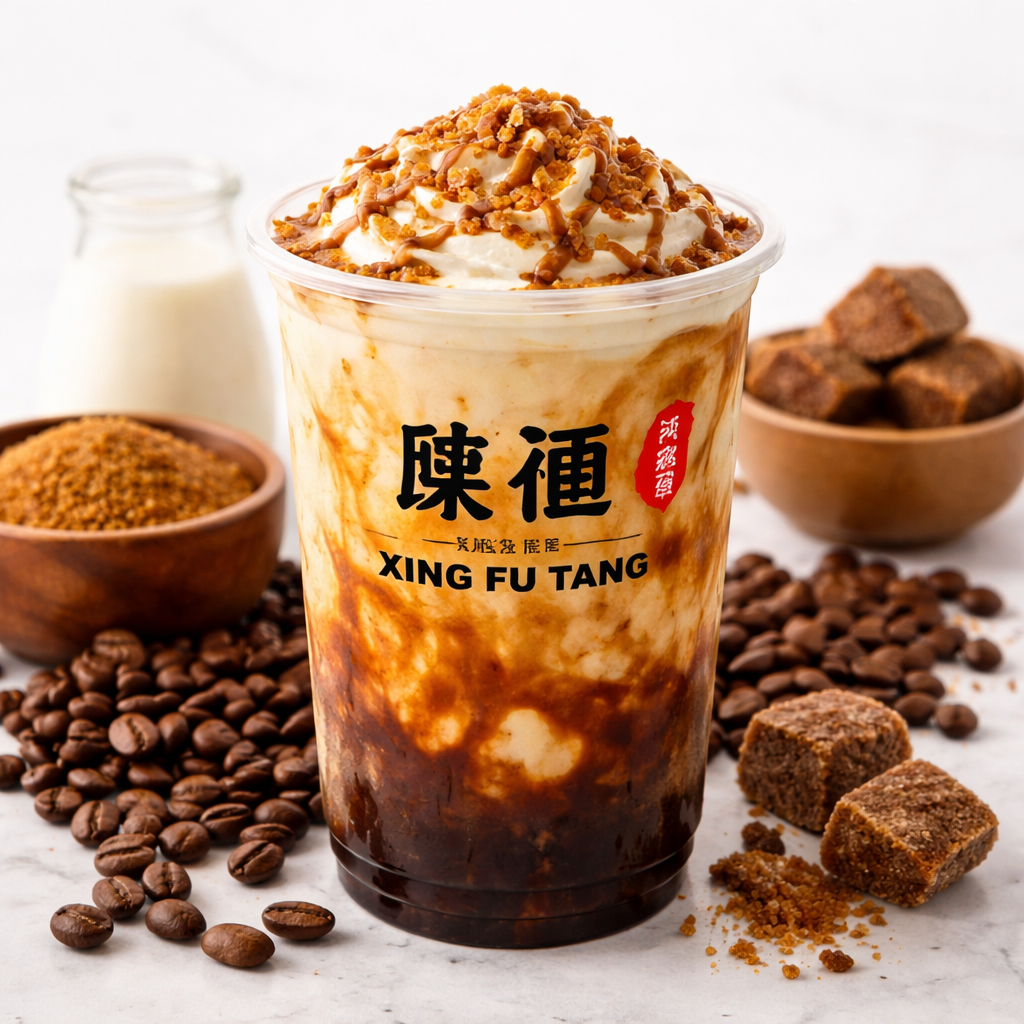 Signature Brown Sugar Coffee Pop Xing Fu Tang